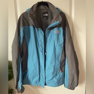 The North Face shell - size medium. Hooded, water resistant.
